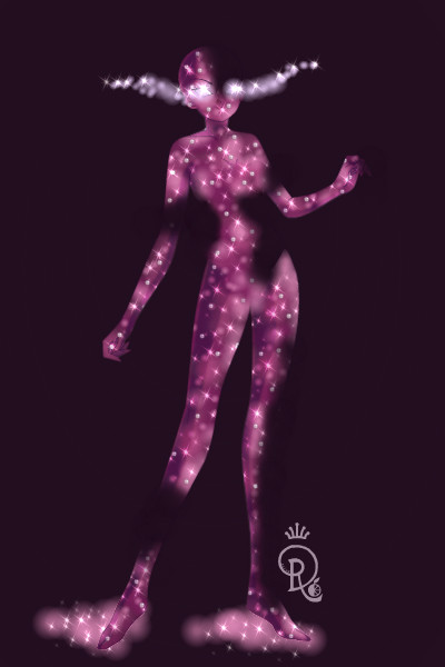 Deneb ~ Adoptable space girl. Comment if you wan