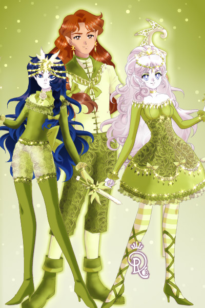 Olive Trio ~ The squad. All their shoes are the same 