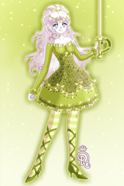 Seretice- Olive! ~ This green looks super nice on her actua
