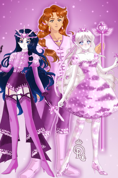 Purple Trio ~ I love that all of them are different ye