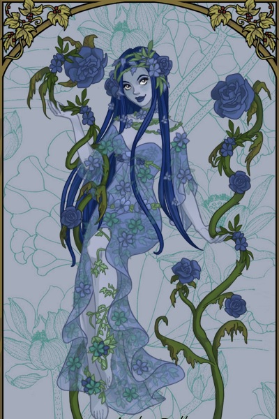 Queen Mahrine of the Water Fae ~ I really REALLY like water fae okay. The