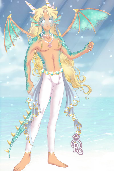 Hydris, God of Water, Sailing and Fish ~ One of the Planet-mother's three brother