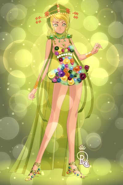 Wacky, yellow green, and heels ~ #ColourThemeDetail