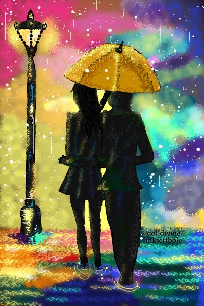 ~You make my gray sky bright as a rainbo ~ A result of wanting to mess around with 