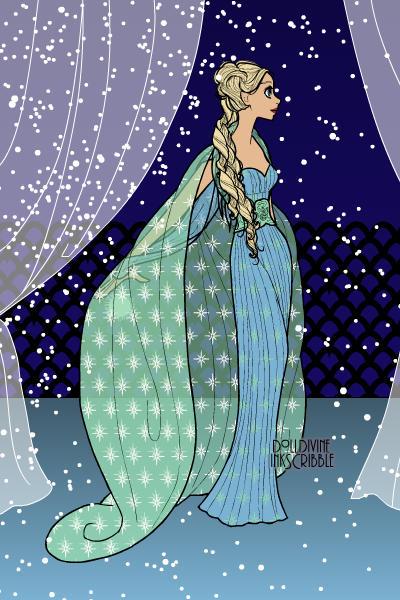Elsa from Frozen ~ I watched Frozen and saw a lot of Elsa d