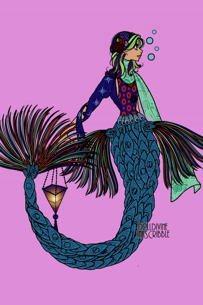 Betta fish mermaid ~ 