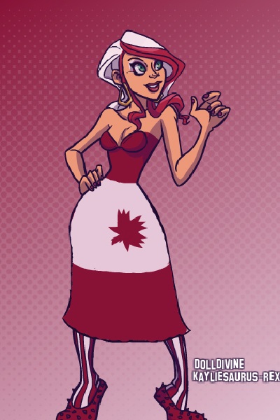 Canada dress (For TFQ2) ~ I hope you like it!