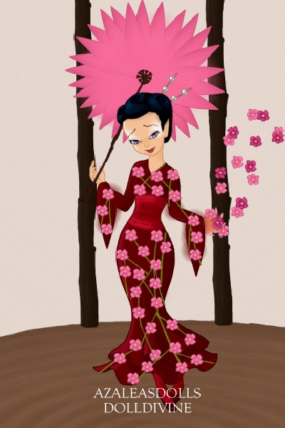 Kiss of a Cherry Blosson (Adopted by Ins ~ The first Geisha I've done here! For a c