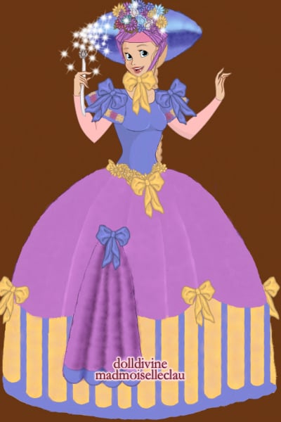 Barbie Rapunzel Painted Dress 3 ~ I just love how this turned out! I feare