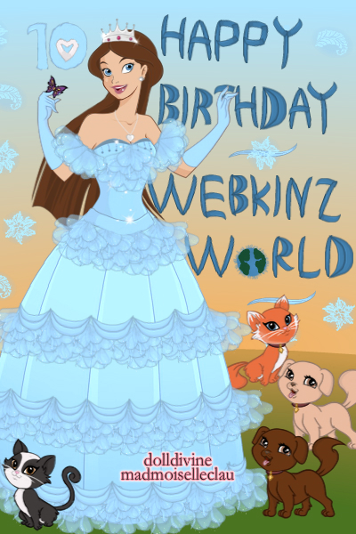 Happy 10th Birthday Webkinz World! ~ I know I'm probably too old for this, bu