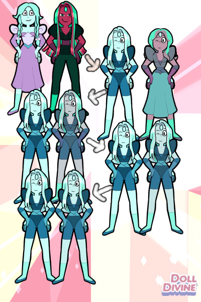 Fusion Experiments ~ It takes approximately 4 human and gem f