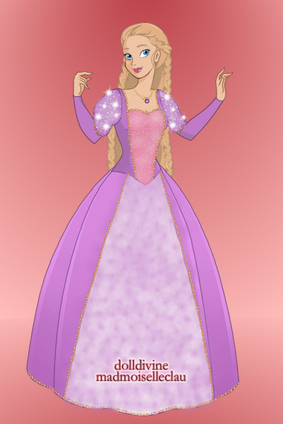 Rapunzel D5 WIP3 ~ This dress was surprisingly easy to make