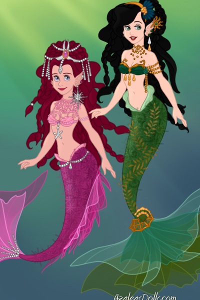 Mermaid adoptables 3 and 4 (adopted) ~ You can adopt, no matter if you adopted 