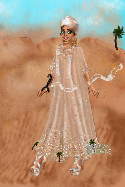 DDNTM Urban Chic 3rd round: Lydia Solomo ~ I was given a desert. So... not much ins