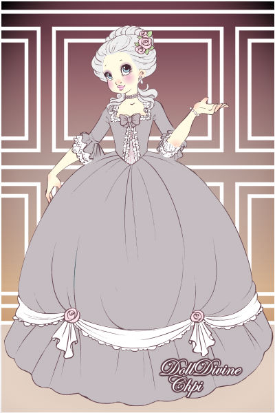 Inspired by Le Brun\'s Marie Antoinette ~ Loosely based on Elisabeth Vigee Le Brun