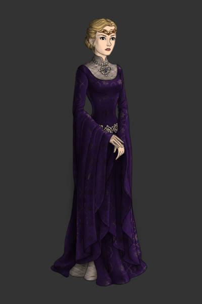 Eowyn ~ Mourning gown ~ I just decided I wanted to recreate this