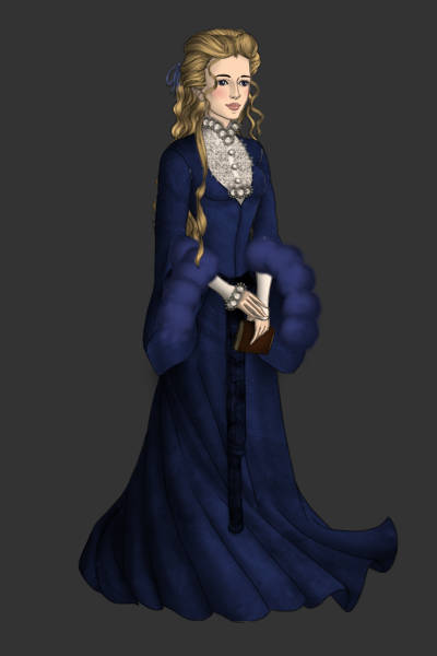 Penelope Frost-Ashcroft ~ Lady Penelope Ashcroft in a nightdress a