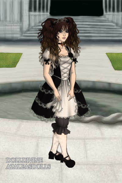 Goth Lolita ~ Decided to try making some little Lolita