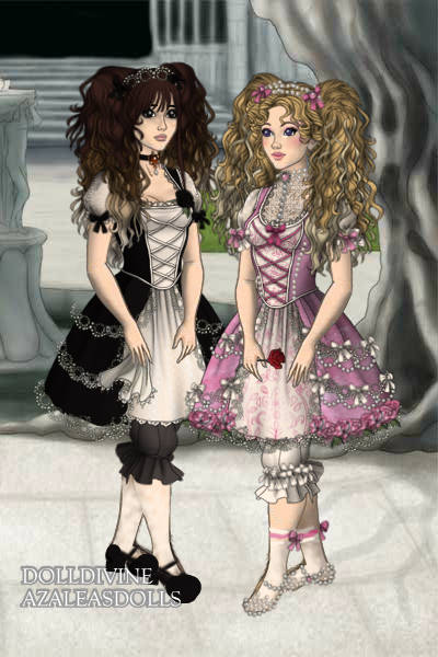 Lolita Lasses ~ Both my girls together. I love their fac