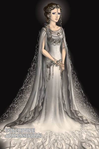 A Gown That Glows Like the Moon*~ ~ by 