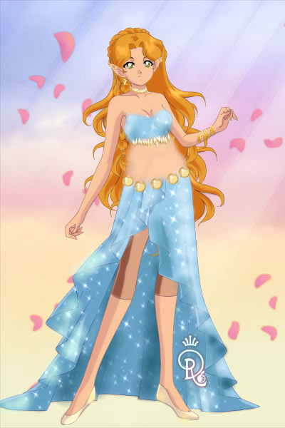 Kiyaei ~ in sparkles. and a skirt. wow, she looks
