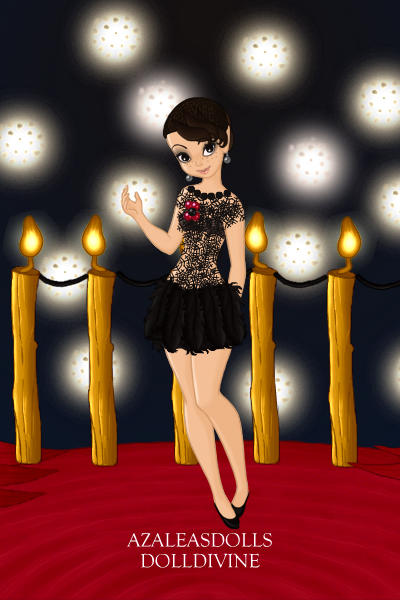 Emma Watson\'s Black Feather Dress!! ~ 