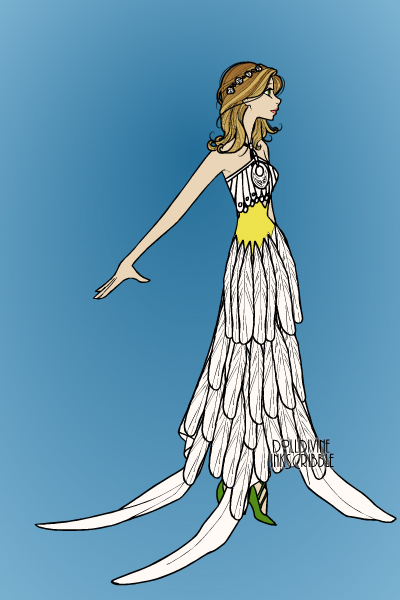 Flower dress - camomile ~ for the contest