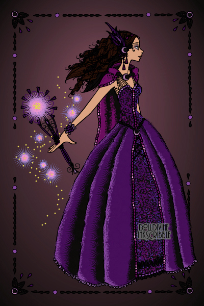 Cassandra the Sorceress (Black Magic) ~ <p>For TTM's Doll Off</br>

<p>#Magic 