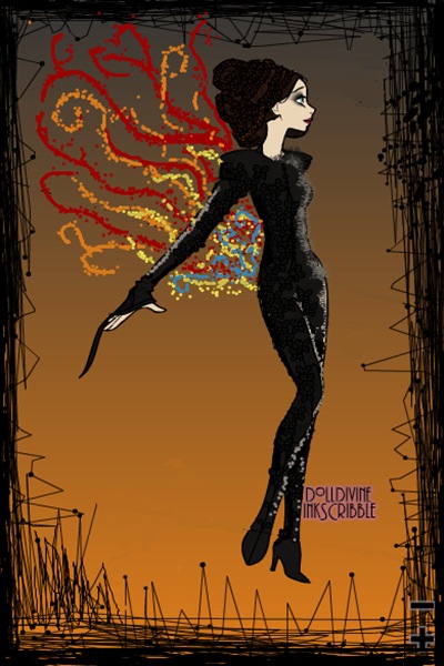 The Girl on Fire ~ #HungerGames #Katniss #Parade