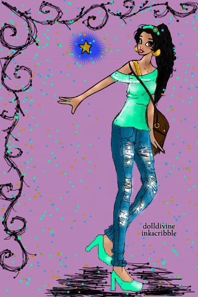 Disney High - Jasmine ~ #Disney #DisneyHigh
#BluesDisneyHighDol