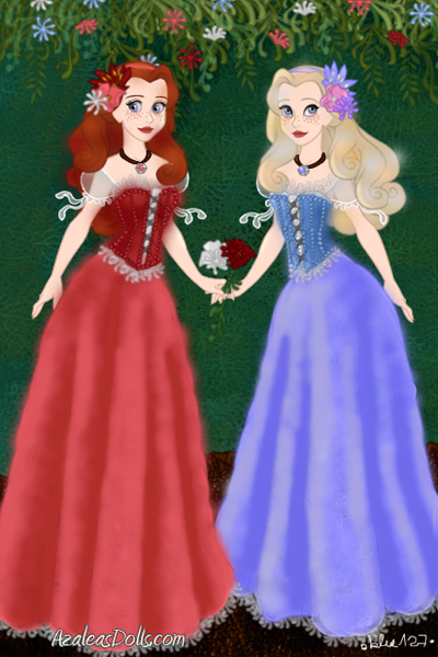 Schneeweißchen und Rosenrot ~ <i>Snow White and Rose Red!</i>
<br>
<