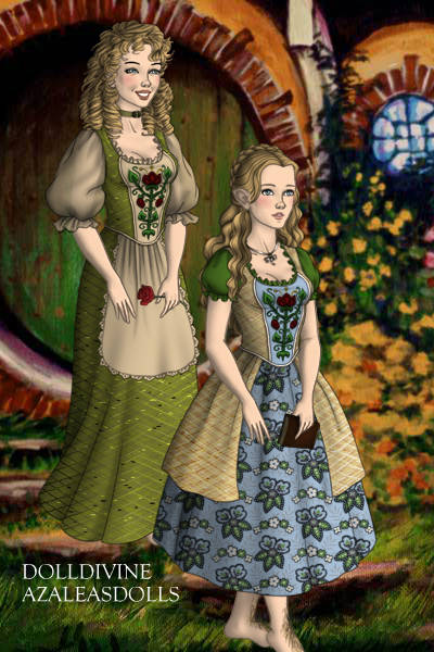 Rosie (Cotton) Gamgee & Elanor the Fair ~ 