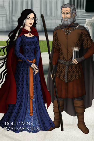 Polgara the Sorceress and Belgarath the  ~ Characters from The Belgariad by David E