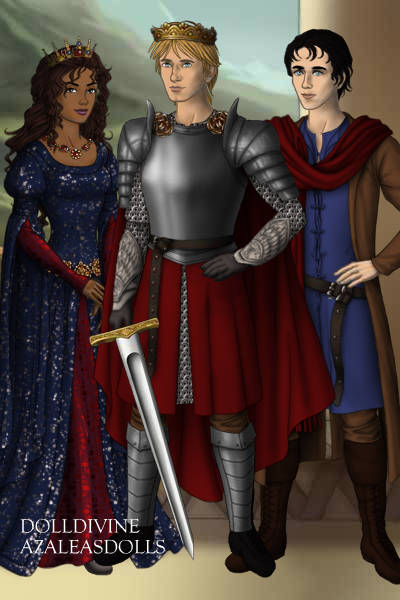 Guinevere, Arthur, and Merlin ~ 