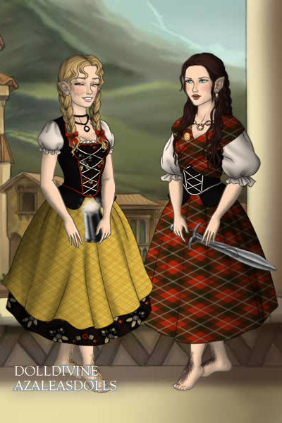 German & Scottish ~ For ErugenEruanneth's Fashions from Arou