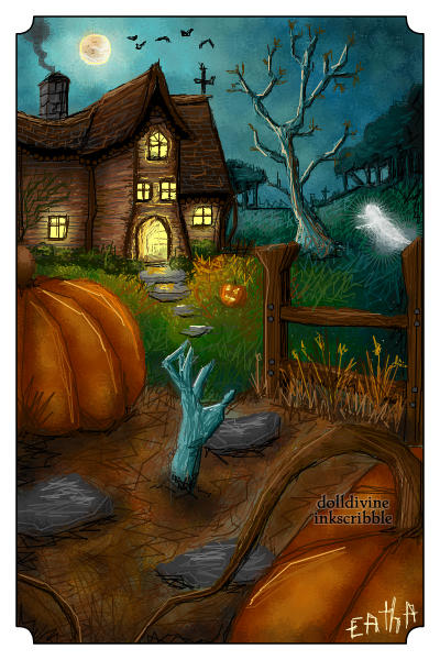 Happy Halloween DD! ~ YES, my secret pumpkin entry :)

#hall