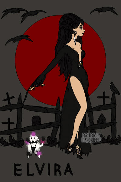 Elvira - Mistress of the Dark ~ #halloween #Elvira