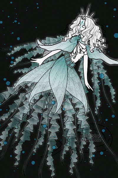 Jellyfish mermaid ~ #LotsofDnD