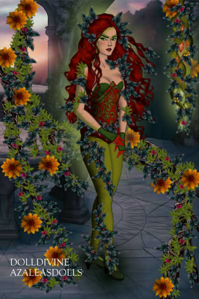 Poison Ivy ~ Batman-villainess Poison Ivy, in my own,