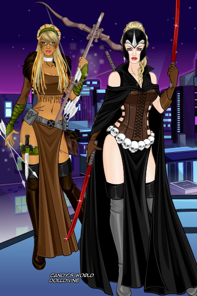 modern Artemis and Nemesis ~ Two greek goddesses in the 21st century: