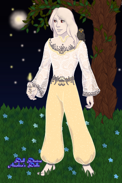 Orion\'s moon-ceremony attire ~ Well, kind of. Violet invited him to joi