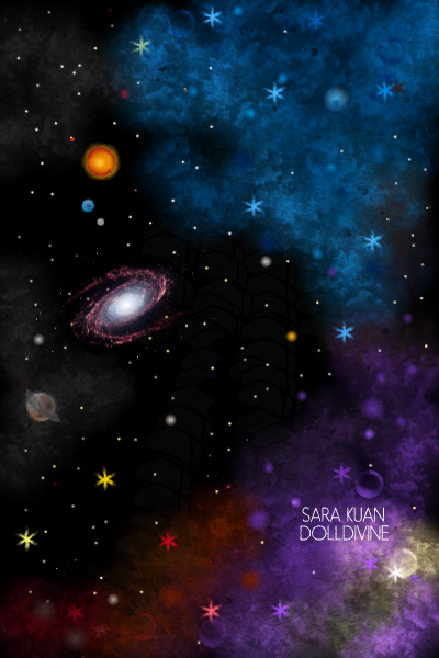 The distant Galaxy ~ I know, it's long time since I last made