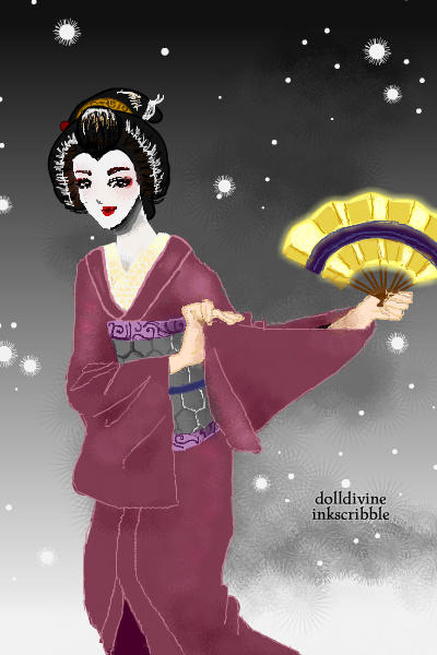 A Geisha for xXBlack_SwanXx ~ Sorry it took so long: I worked two days