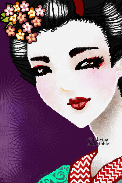Maiko Satsuki ~ Inspired by Maiko Satsuki of Kyoto who, 