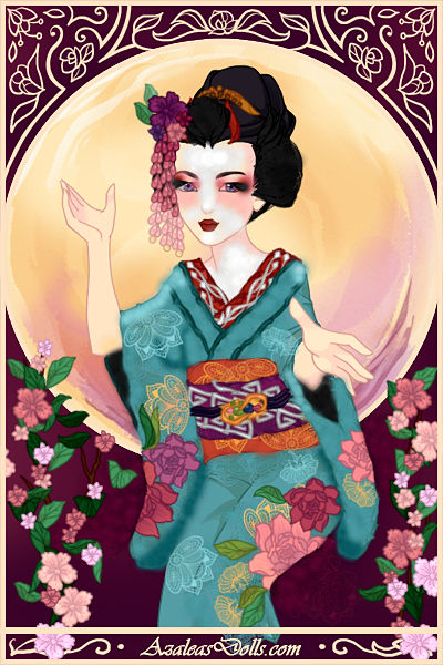 Maiko in spring ~ As a thank you for TheNightLife. Gosh th