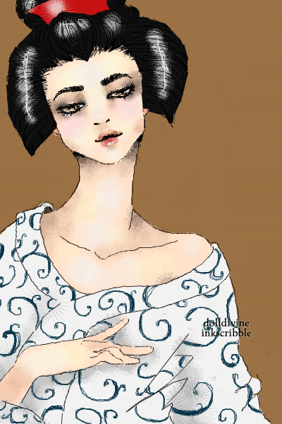 Maiko in Yukata ~ I was unsure if i should upload this one