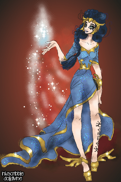 Goldsmith and lady of elements ~ @Shinymist 's #OC Mira Jane from @2Bluew