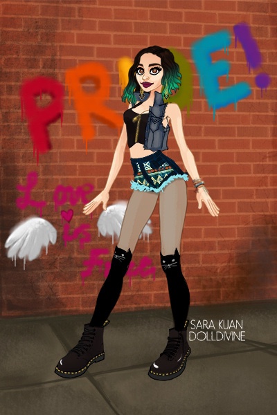 PRIDE! ~ A doll for my PRIDE contest gallery. Tod