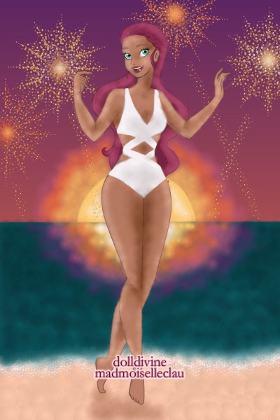Beach Party! Kaylee Daemon ~ My first DDNTM entry!! Please check out 