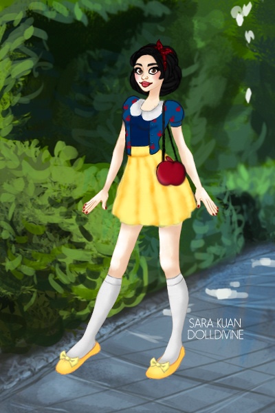 Modern Snow White ~ The first doll of my Modern Disney serie